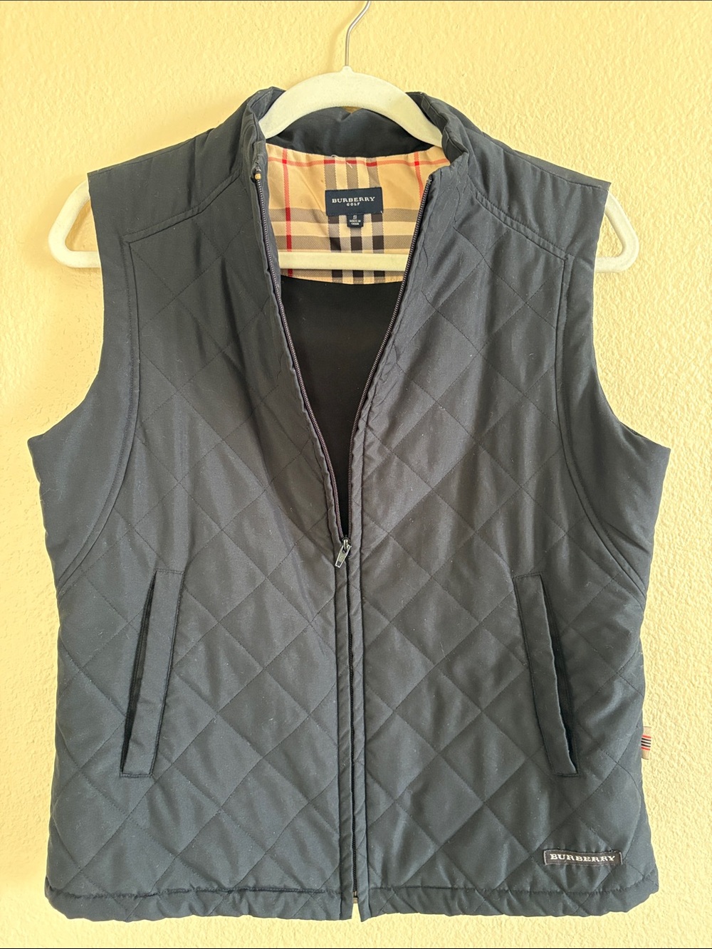 Burberry Golf Quilted Vest